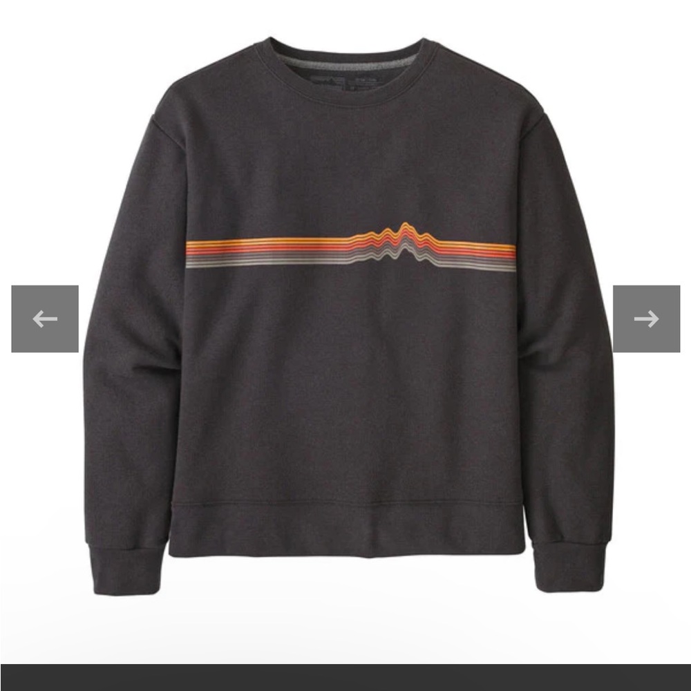 Patagonia Women's Ridge Rise Stripe Uprisal Crew Sweatshirt